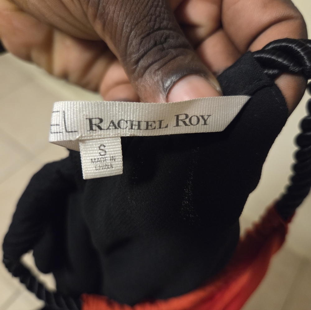 Rachel Roy Black and Red Dress